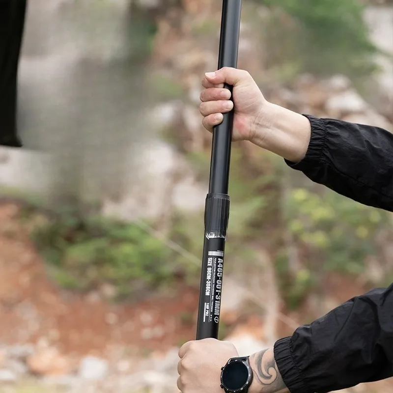 

Outdoor Adjustable Canopy Camping Tent Aluminum Alloy Bold Bracket Telescopic Support Extended Rod