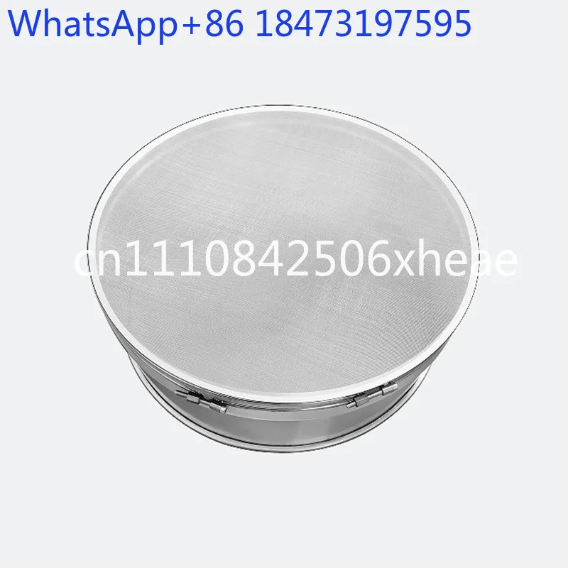 Vibrating screen stainless steel screen frame accessories replaceable bottom  stainless steel mesh screen 420mm