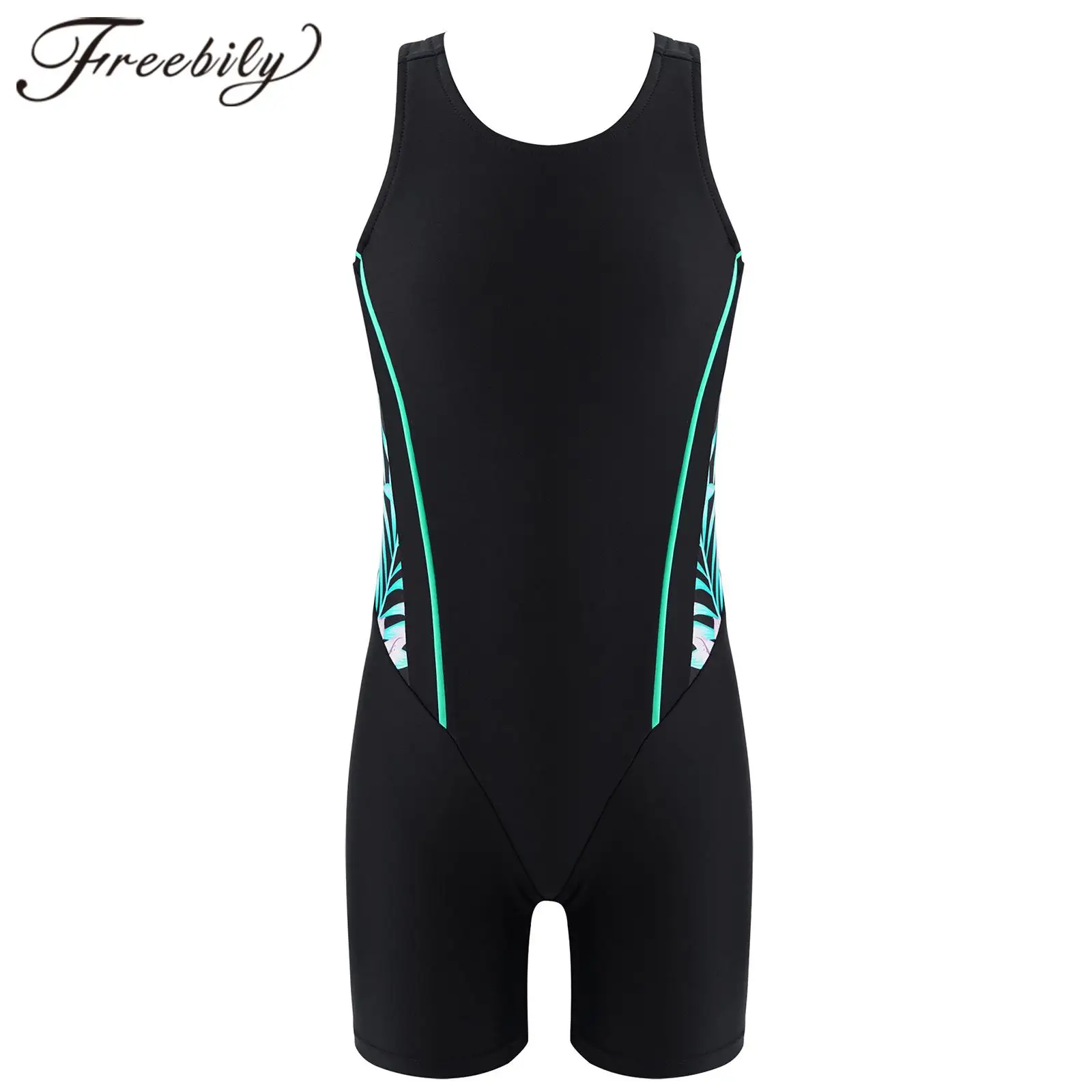 

One-piece swimsuit for children, for girls, beach clothing, surfing jumpsuit for children