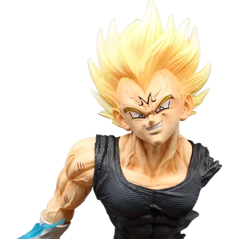 16.5 cm Dragon Ball Demonize Vegeta Buste Anime Action Figure Model Standbeeld Collectie Desktop Decoratie Ornament Speelgoed Jongens Geschenken