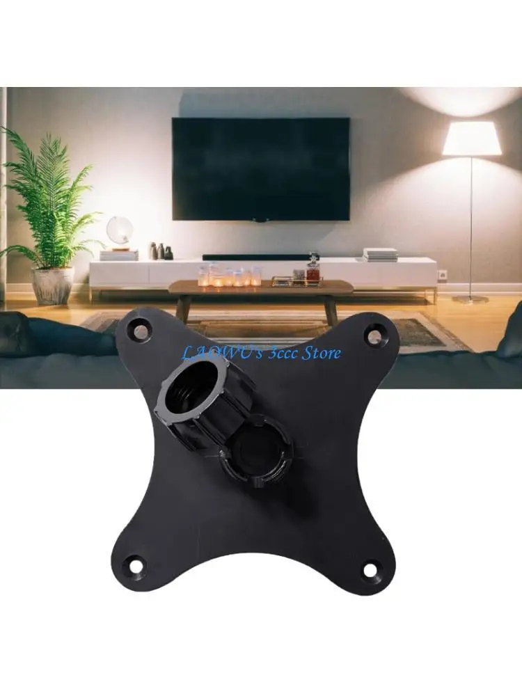 

Y8AD Portable Monitor Holder for Vesa 75 Hole Pitches Ball Head Adapter Adjust