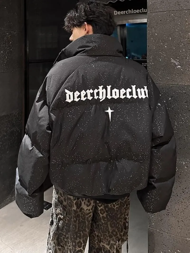 

Thiened down Cotton Jaet Men's ort Winter Coat for Temperatures below 40 Deees Northeast USA High Street Warmth