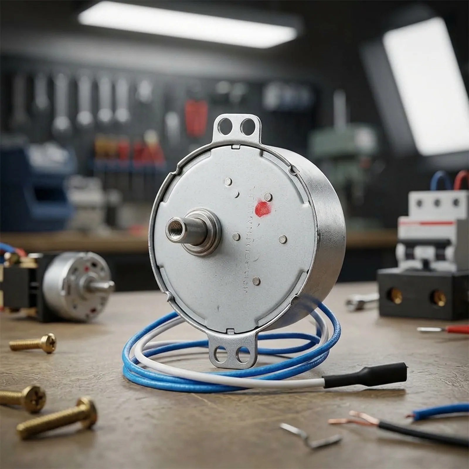 TY50 Electric Fan Motor Synchronous D-Axis Claw Pole Type Designed for AC 220 240V Systems with Efficient 4W Power Draw