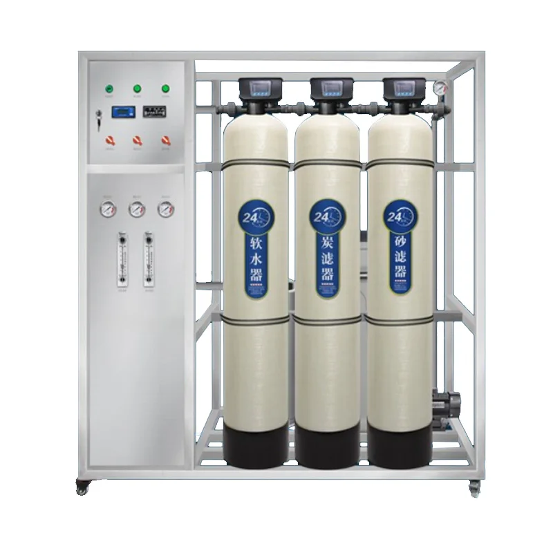 2025 رائجة البيع التجارية مجموعة كاملة نظام معالجة مياه الشرب النقي آلات الترشيح المياه المالحة التناضح العكسي