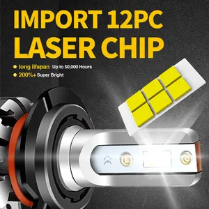 H7 Motorcycle LED LED-Lampe, Update-Kit, Hoch- und Bellstrahl, Weißmotor, 9600 lm, Yamaha YZF R3 2015-2018, 2PCS 8 Hauptverkauf Leuchtturm Yamaha R3 - №4