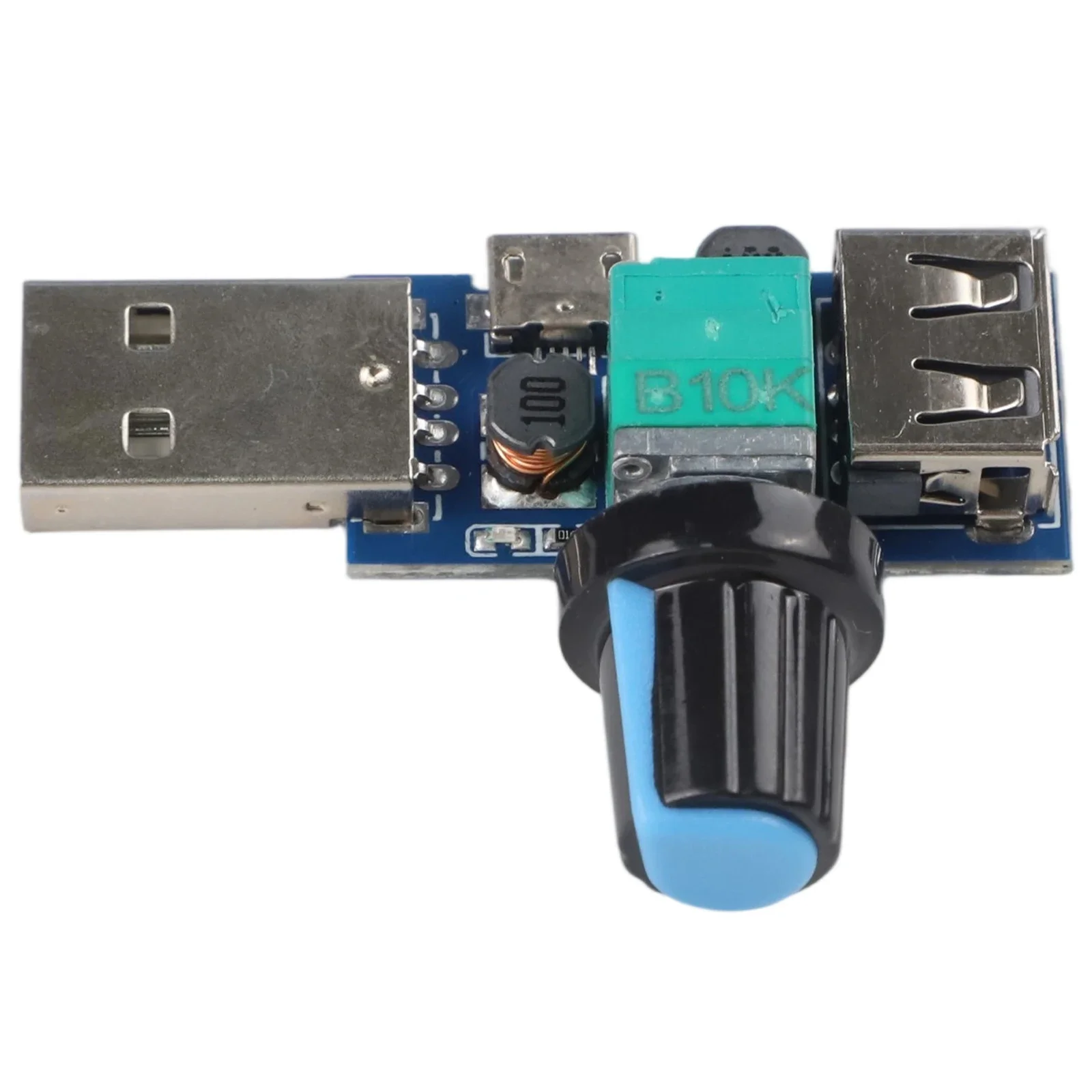 Air Volume Adjuster Boost Circuit Board DC Voltage Controller Electric Motor Driver 5v Usb Fan Speed Regulator