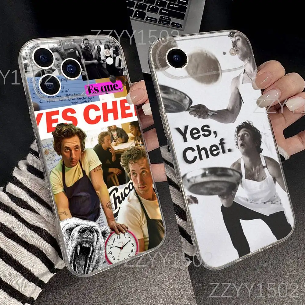 حافظة هاتف The Bear TV Show Carmen لهاتف iPhone 17,16,15,14,13,12,11 Pro,Max,Plus,X,XS,XR,SE4,E Mini شفافة ناعمة #1