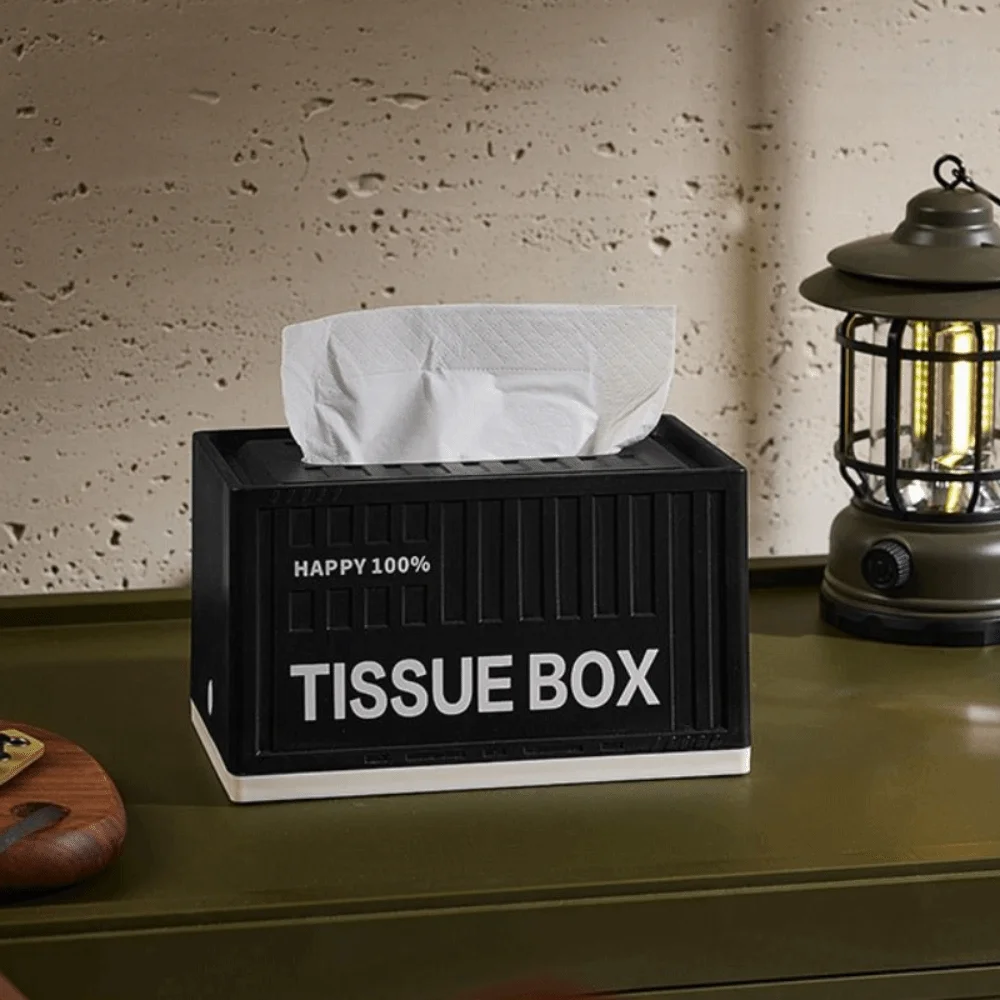 

Минималистичная коробка для хранения салфеток с автоматическим подъемом, прямоугольная, легкая роскошная подставка для салфеток, противоскользящая, большой вместимости