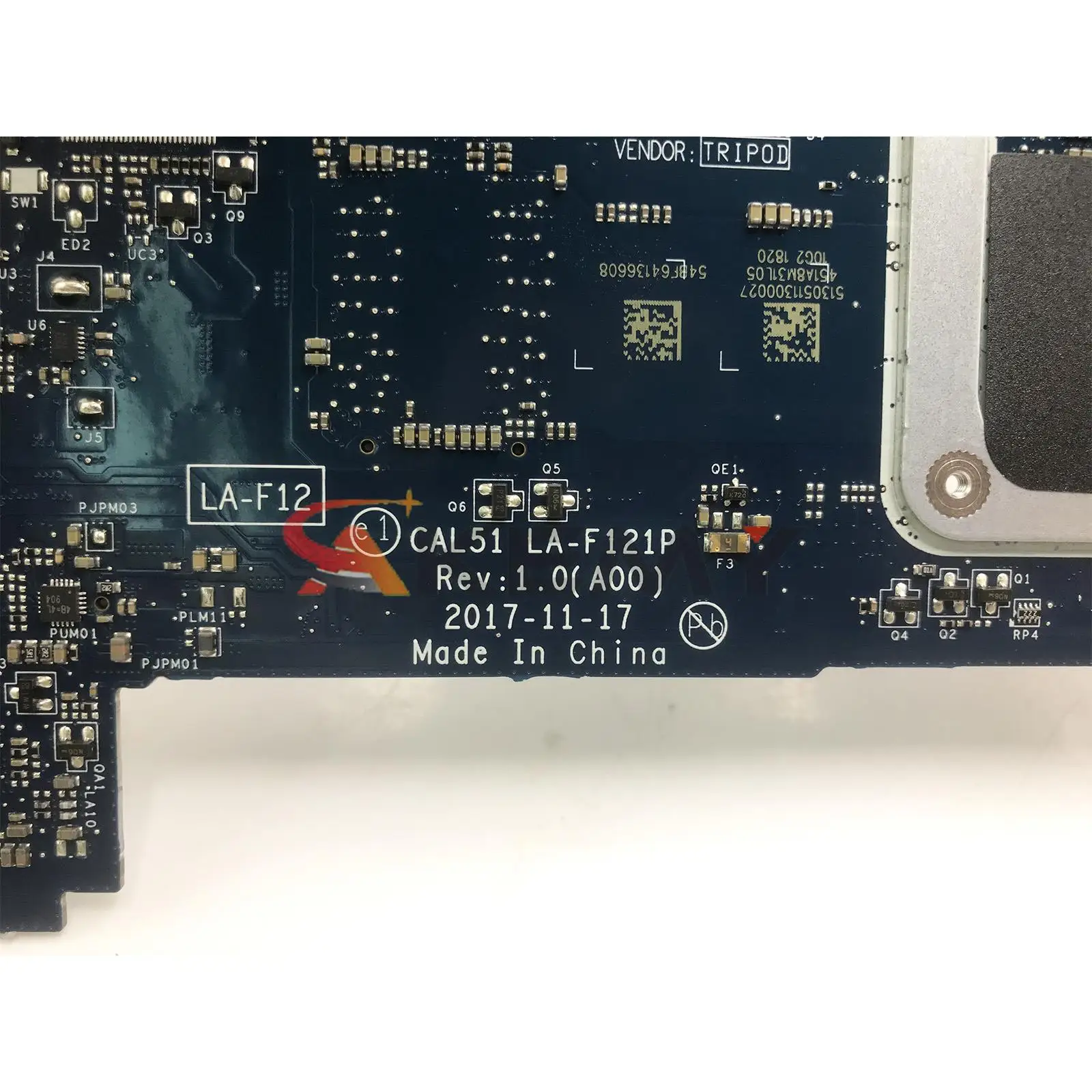 For DELL Inspiron 5575 5775 Notebook Mainboard LA-F121P R3 R5 R7 CAL51 01N0P9 0PV8CV 0GMXP8 09XH0N 0R9NMC Laptop Motherboard