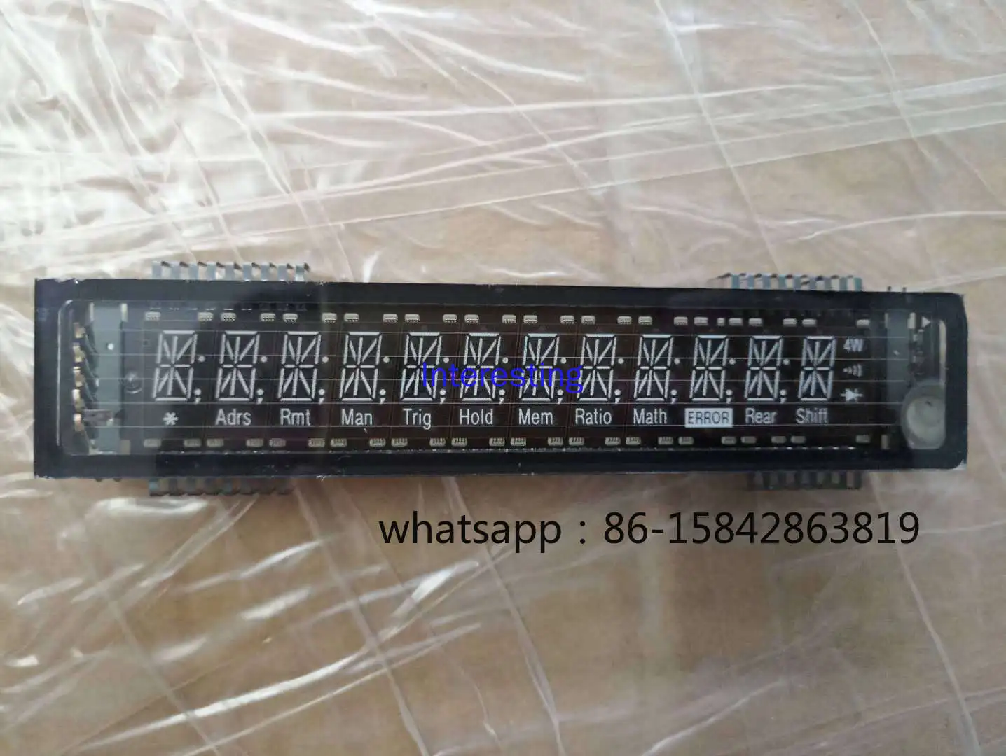 New Original VFD Vacuum Fluorescent Display for HP Agilent 34401A Digital Multimeter