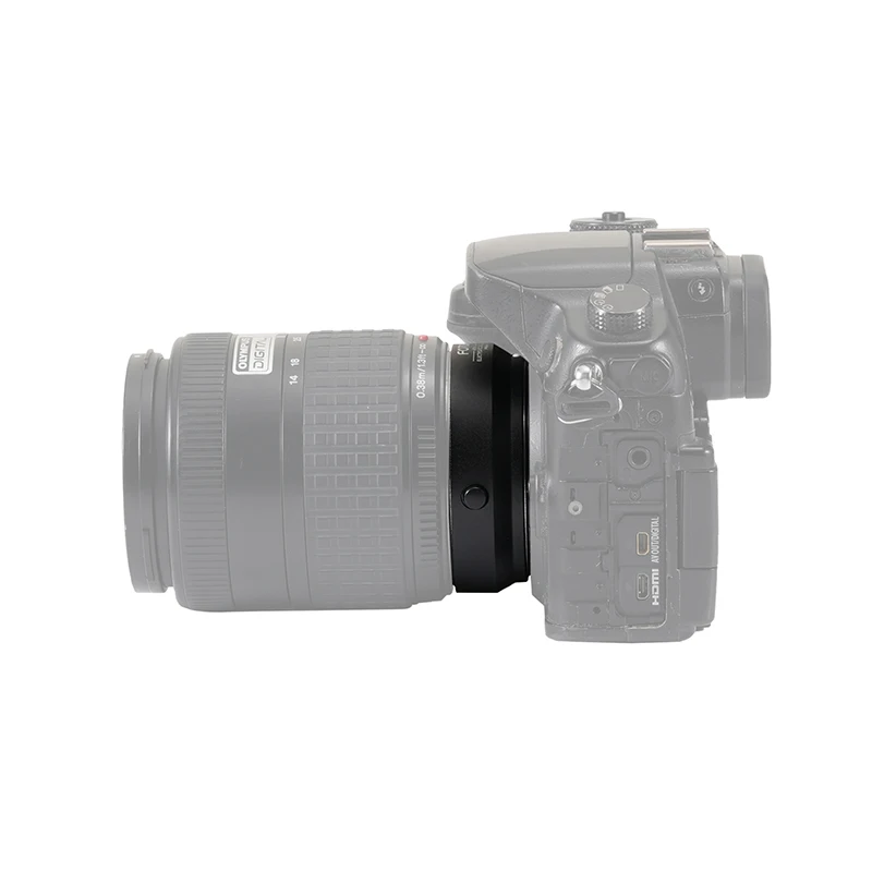 

Переходное кольцо для объектива с креплением 4/3-M4/3 AF, конвертер с автоматической фокусировкой для объектива 4/3, кольцо для объектива камеры Olympus Panasonic Micro 4/3