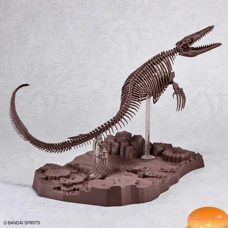 

Bandai Original Anime Imaginary Skeleton 1/32 Mosasaurus Action Figure Assembly Model Toys Collectible Model Gifts
