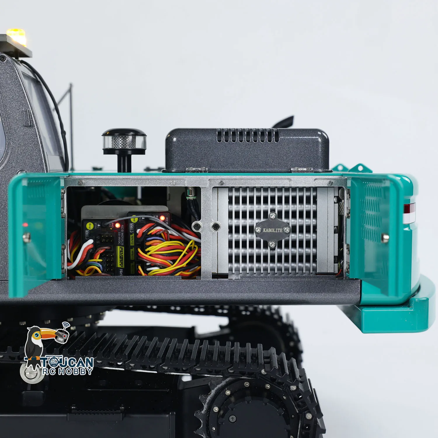 KABOLITE 1/14 K350 200 RC гидравлический экскаватор, 3-компонентная стрела, сверхмощный инженерный экскаватор, звуки автомобиля, освещение TH21582