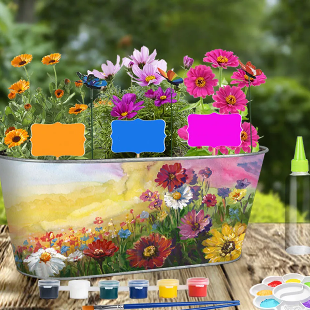 

1 set 1 Set Herb Planting Kit For Kids Diy Flower Garden Set Children Educational Art Painting Stem Kids Gardening