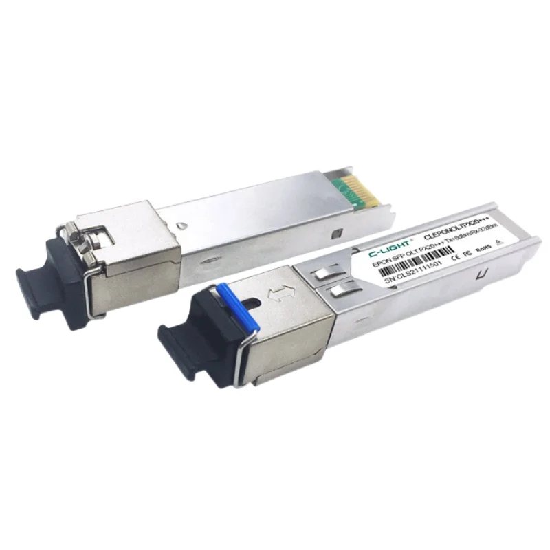 Fiber Optical Transceiver, Compatible for HUAWEI, ZTE, Fiberhome E, GPON OLT, CLASS C +++, SFP Module, GBIC Power + 8dBm + 9dBm