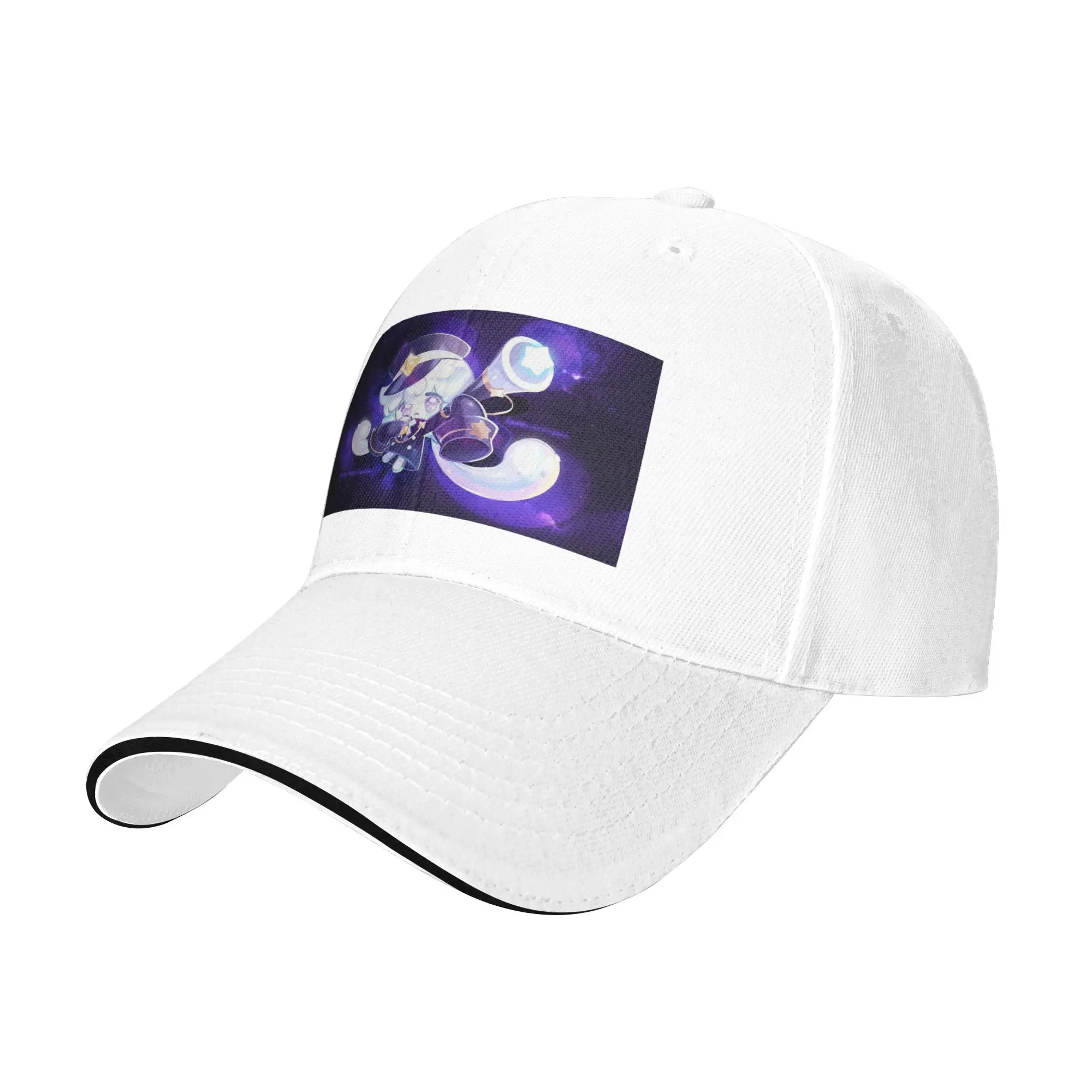 Milky Way Cookie Run Kingdom Game Cap Casual Baseball Caps Adjustable Hat Hip Hop Summer Unisex Baseball Hats Customizable