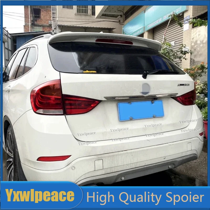 

For BMW X1 E84 Spoiler 2010 2011 2012 2013 2014 ABS Material Primer Color Rear Roof Spoiler Wing Body Kit Accessories