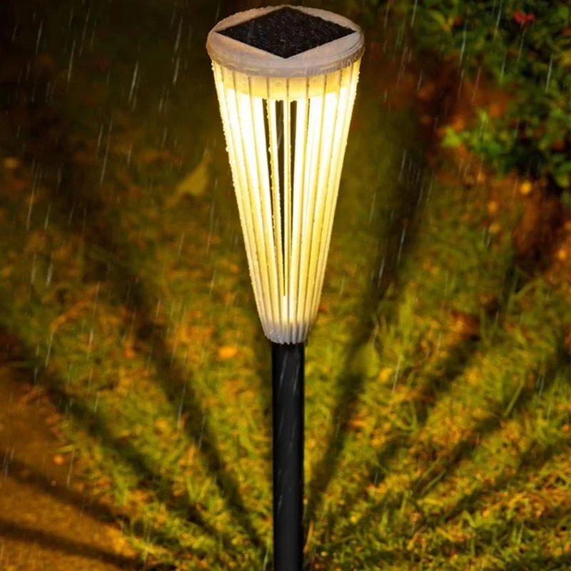Solar-Gartenleuchten, wasserdicht, für den Weg, den Garten, den Außenbereich, LED-Beleuchtung für den Garten, Rasen, Hof