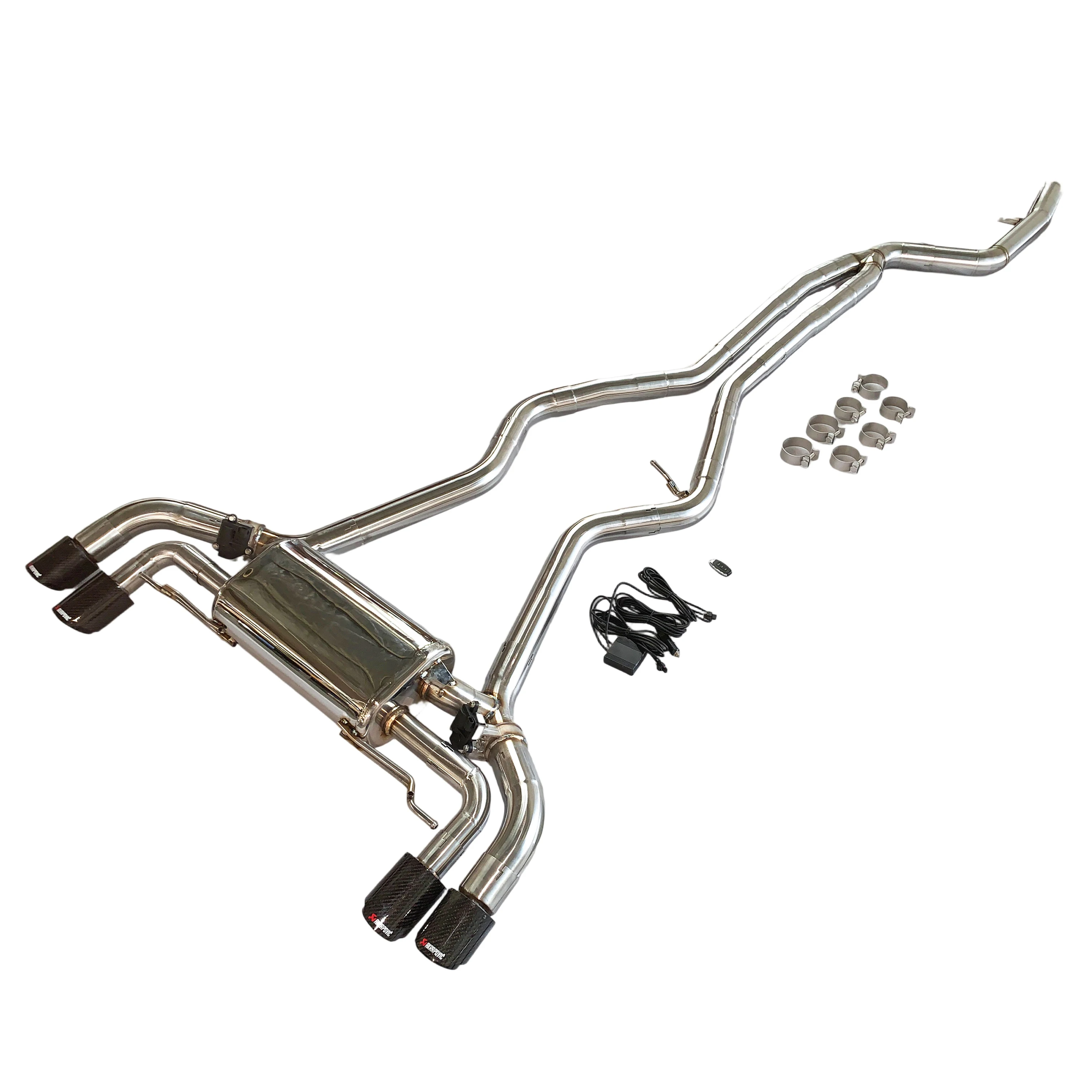 GFC/Suitable for 25 BMW M440i G22 G23 3.0T Catback 304 stainless steel valve performance exhaust system muffler