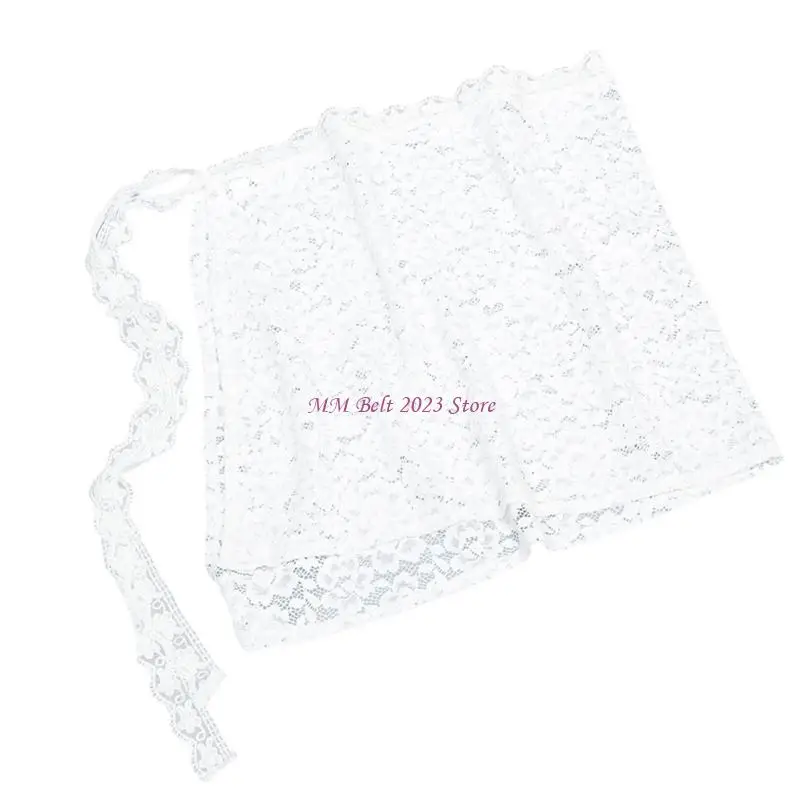 49me Womentie الخلفية الدانتيل طبقات مزيفة أعلى تنورة Skeen Skirt نصف طول تنورة مصغرة