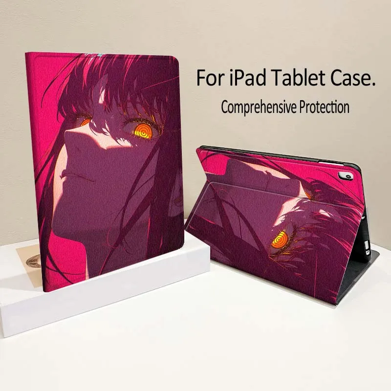 Anime C-Chainsaw Man Soft For iPad Pro Air mini 7 6 5 4 11th 10th 7th 6th 5th Inch Tablet Case