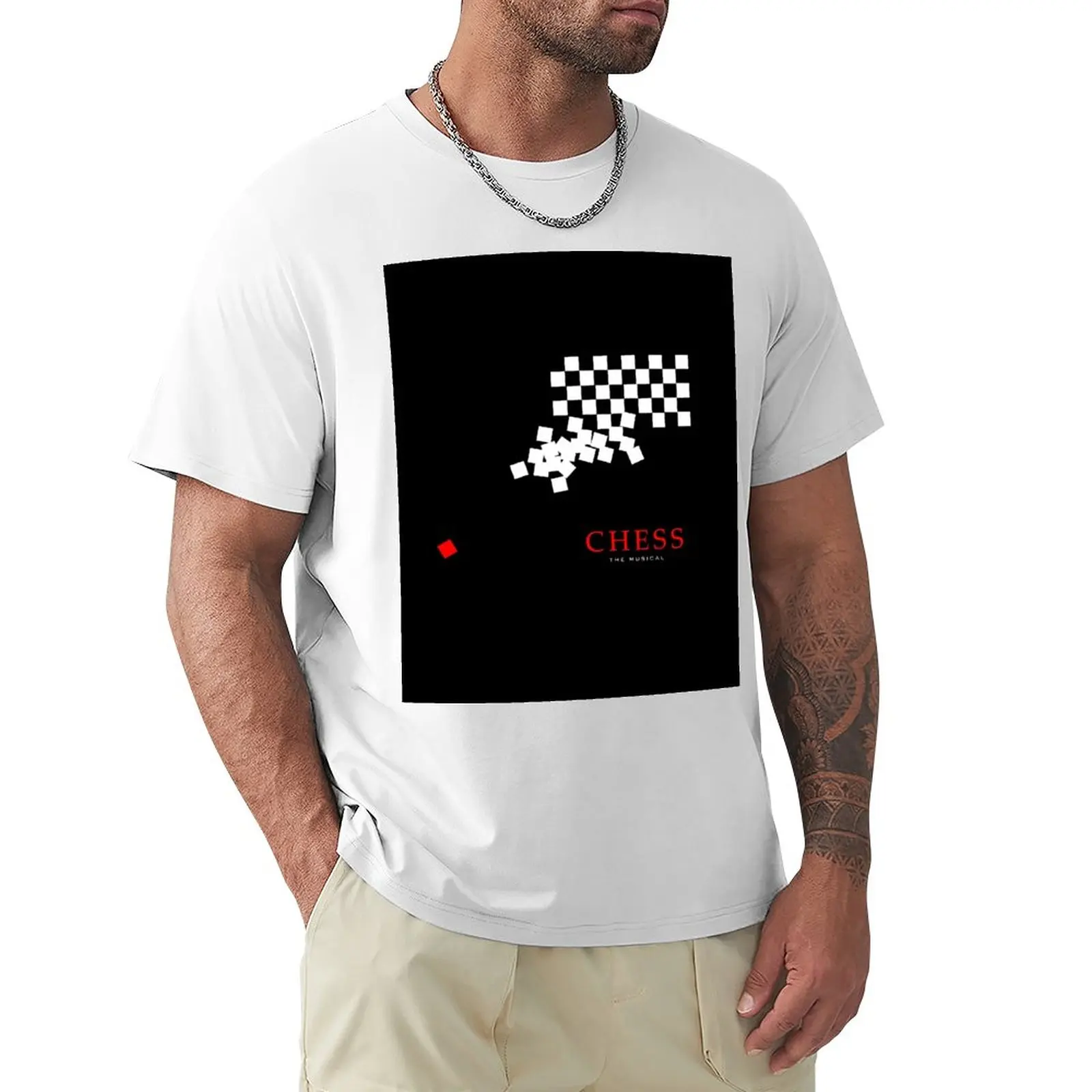 

Chess The Musical T-Shirt Tee shirt Aesthetic clothing blank t shirts T-shirts for men cotton