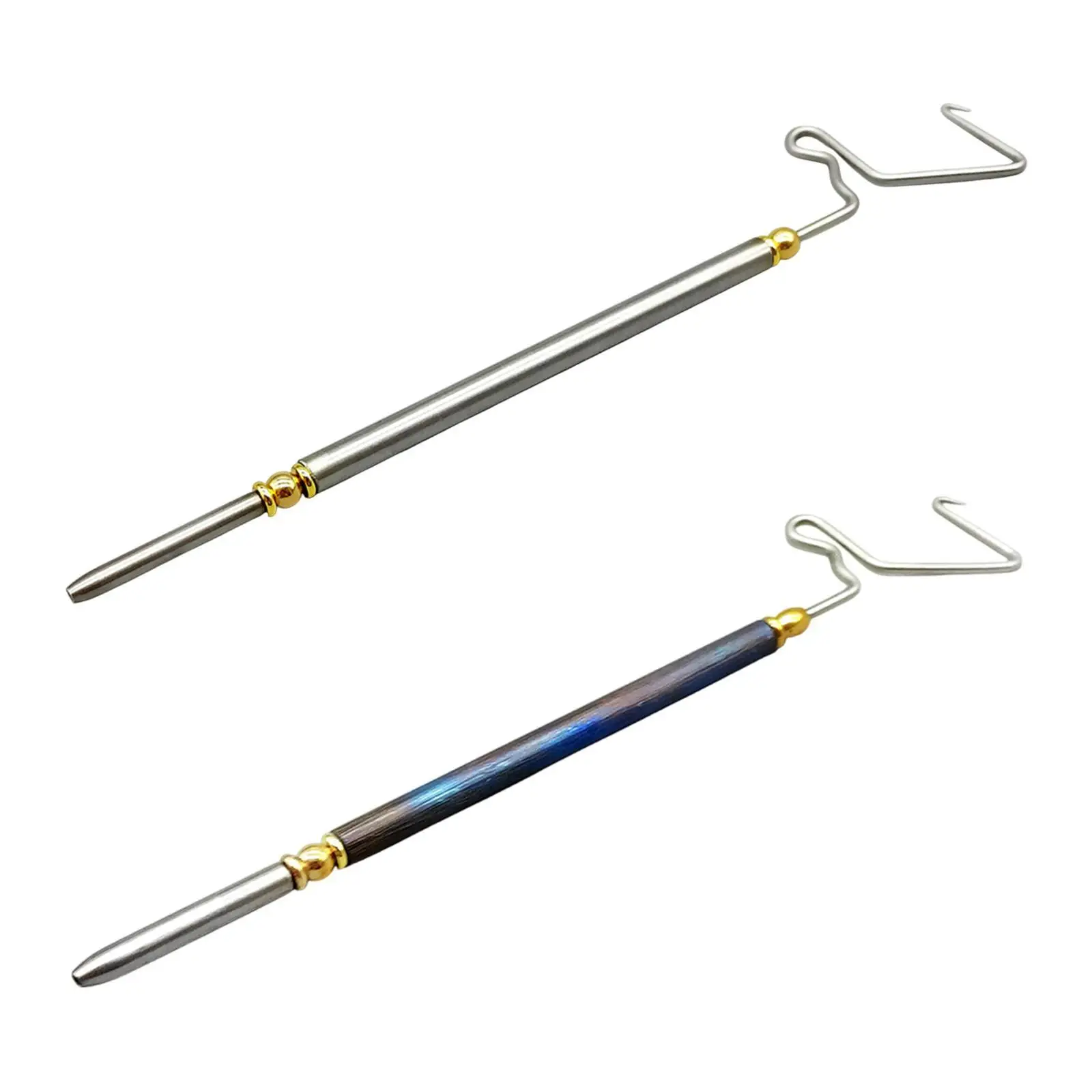 

Flies Lure Making Tool Professional Rust Resistant Convenient Use Dry Fly Knotting Tools for Saltwater Fly Tying/Tying Flies