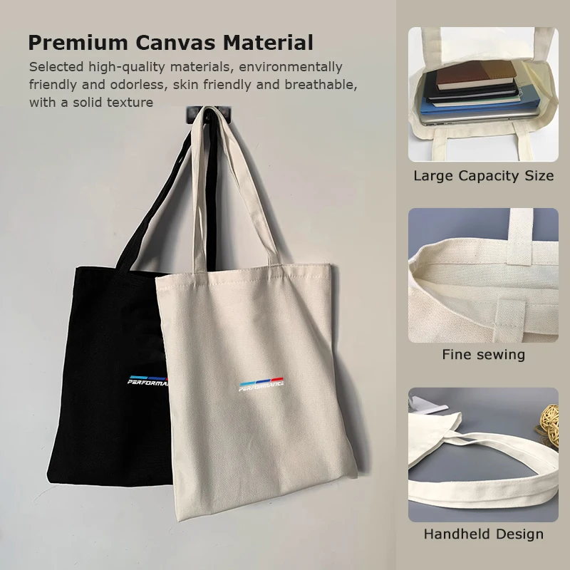 Portable Auto Canvas Crossbody Bag Car Logo Travel Shoulder Pouch For BMW 1 3 5 X1 X3 X4 X5 X7 G20 G38 F20 F39 F48 E46 view 5