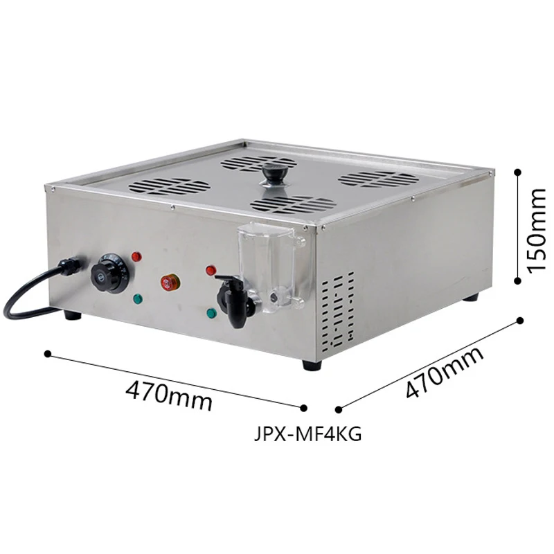 Gedämpfte Brötchen Maschine 6 Löcher elektrischer Dampf garer Dampf knödel ofen Desktop automatischer Topf zum Dämpfen von Lebensmitteln 220V