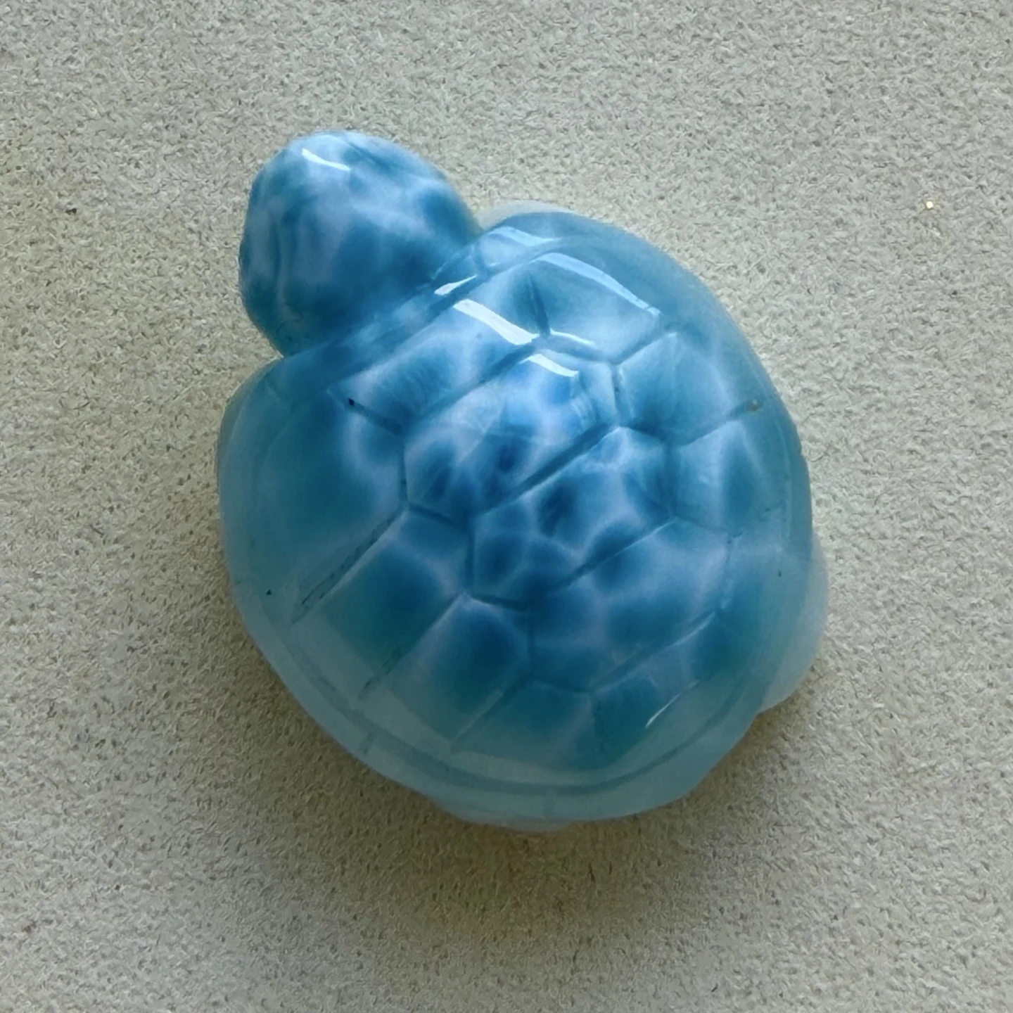 

Natural Blue Larimar Pattern Gemstone Pendant Turtle Women Men 35.9/28/18.8mm Larimar Big Size Necklace Fashion Jewelry AAAAAA