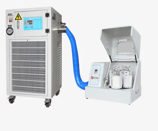 Sample Milling Square Vertical Laboratory Nano Particles Powder Planetary Ball Mill Machine