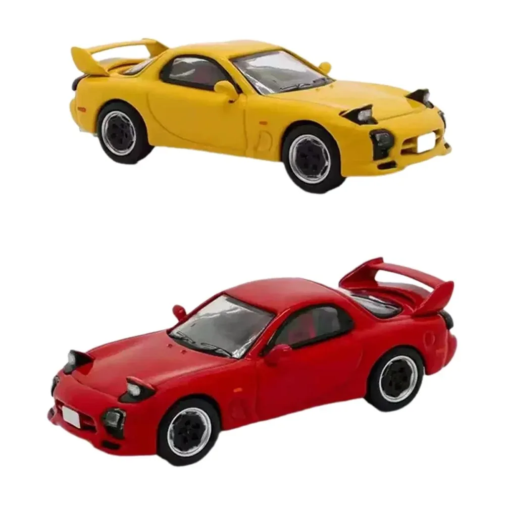 

Модель автомобиля Sonic Gear 1:64 RX-7(FD3S) из сплава, статическая, коллекционная, для декора, подарок, игрушка