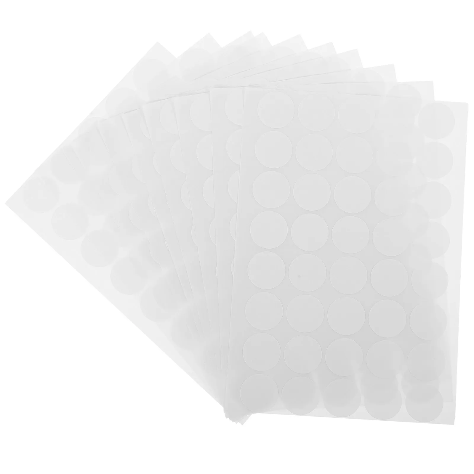 

10 Sheets Adhesive Dot Label Stickers Easy Peel Matte Finish for Daily Organization Color Coding Business Displays Envelope