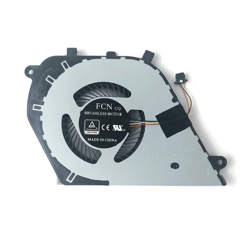 New Original Laptop CPU Cooling Fan For DELL Inspiron 15-7000 15 7570 7573 7580 Cooler 023.1009J.0001 ND75B00 -16M17 0Y64H5