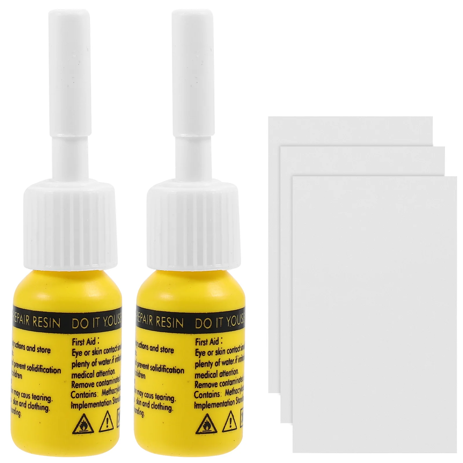 

1Set Windshield Crack Repair Kit Durable Pe Metal DIY Car Glass Chip Accessory Windshield Crack Repair Kit