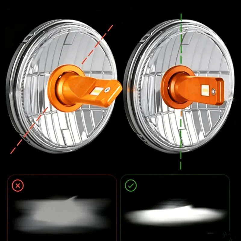 K15 300W 300000Lm H7 Led Headlight Bulb 12V 24V Universal H11 H7 White Canbus Error Free 6000K White Car Headlight Kit