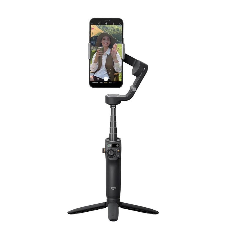 DJI Osmo Mobile 6 محمول وقابل للطي DJI OM6 3-Axis Stabilization ActveTrack 6.0 DJI OM 6 جديد وأصلي متوفر في المخزون