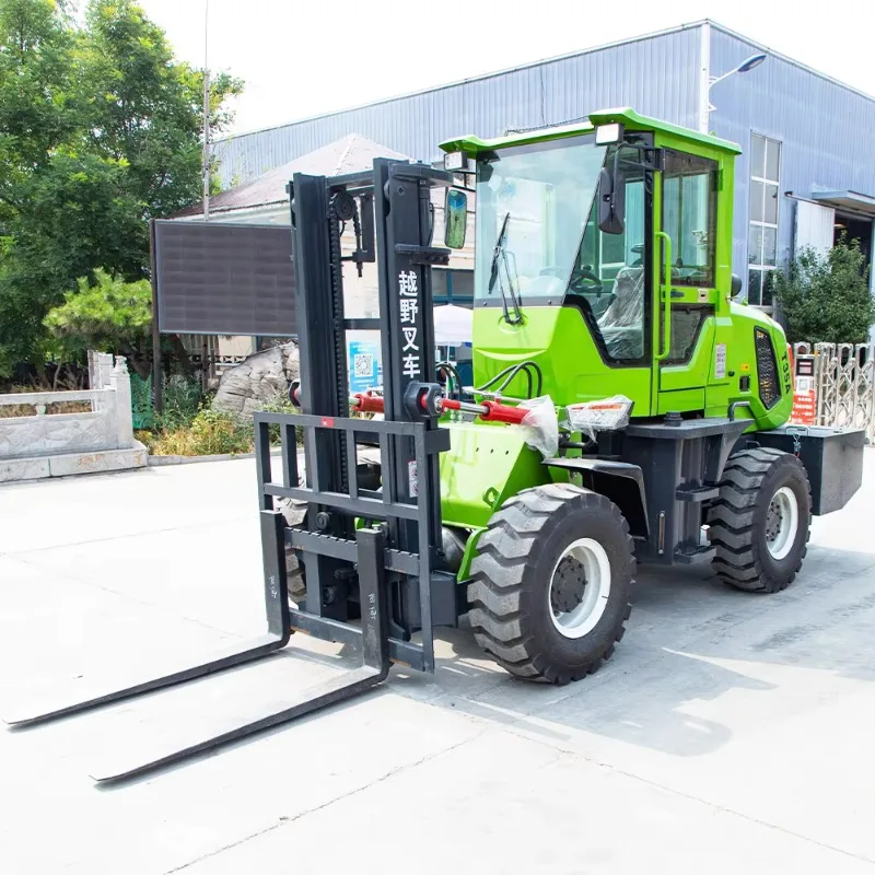 New Model Front Wheel Drive Pallet Balance Automatic Lifting Loading Unloading Stacking High Mini Electric Forklift 2 Ton Load