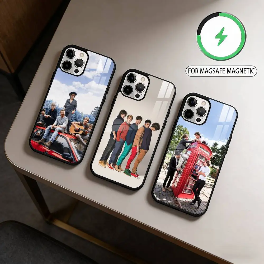 

One D-Direction Band Phone Case For iPhone17,16,15,14,13,12,11 Plus,Pro Max Magnetic For Magsafe Wireless Charging