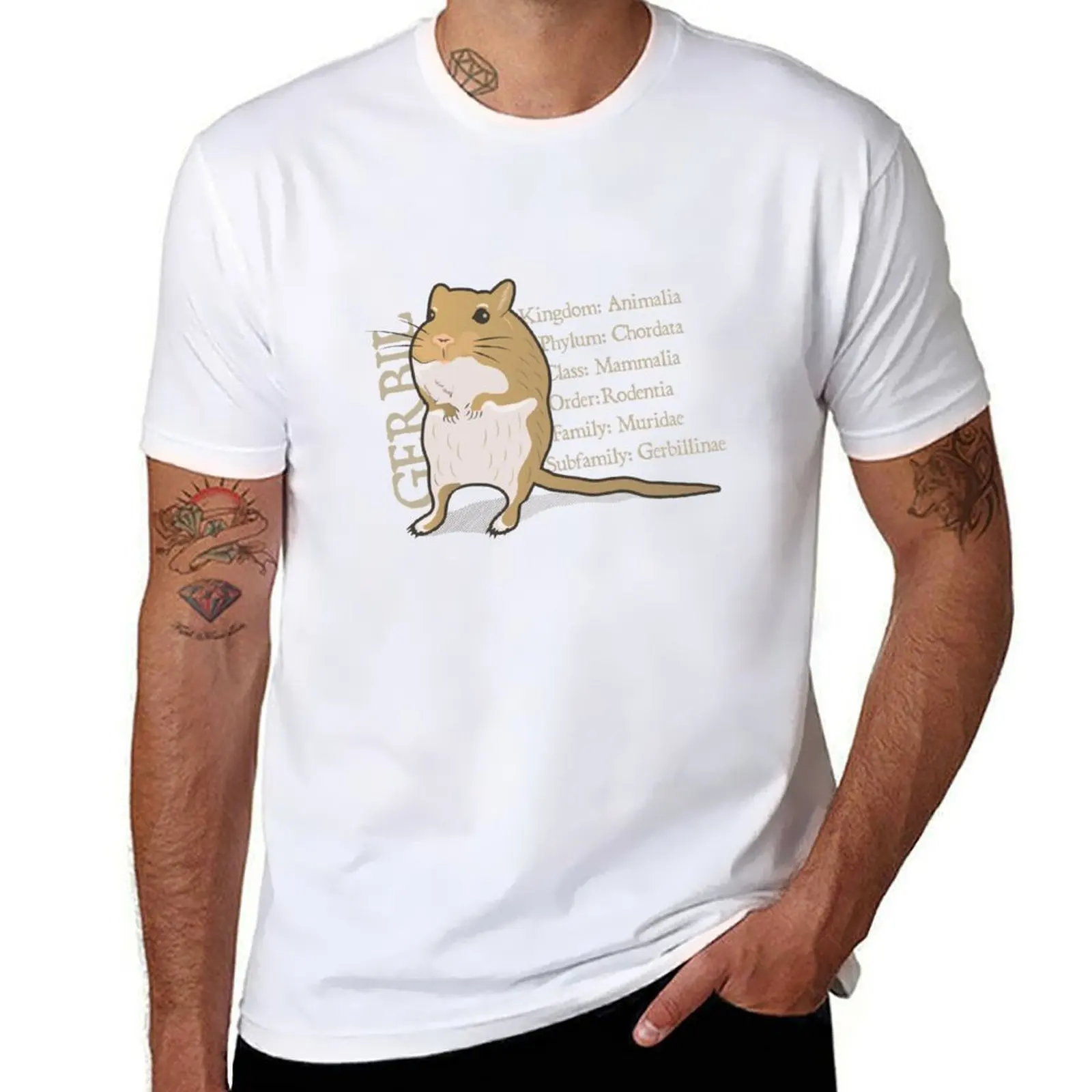 

Gerbil T-Shirt t shirts for man cotton man t shirt designer T-Shirt