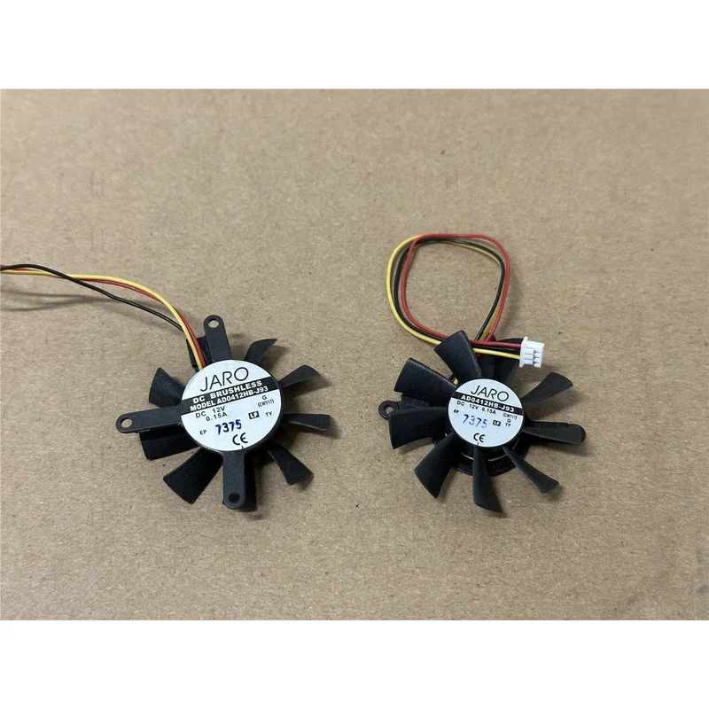 H for    1pcs Cooling Fan AD0412HB-J93 DC12V 0.15A 3PIN New