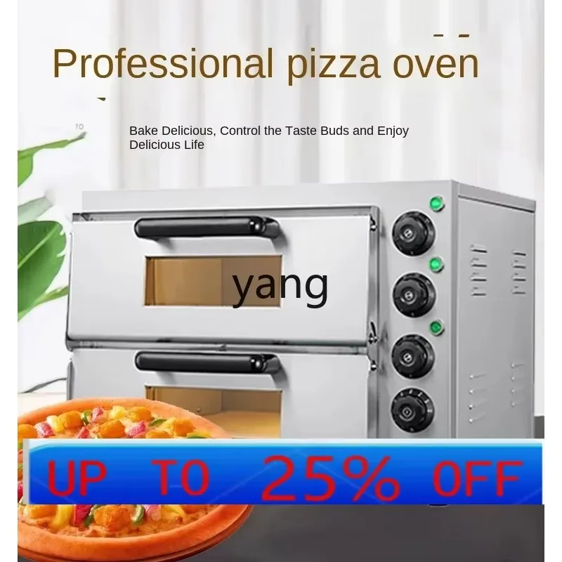 YJQ  Commercial Electric Oven Double Layer Large Capacity Pizza Oven Bread Cake Egg Tart