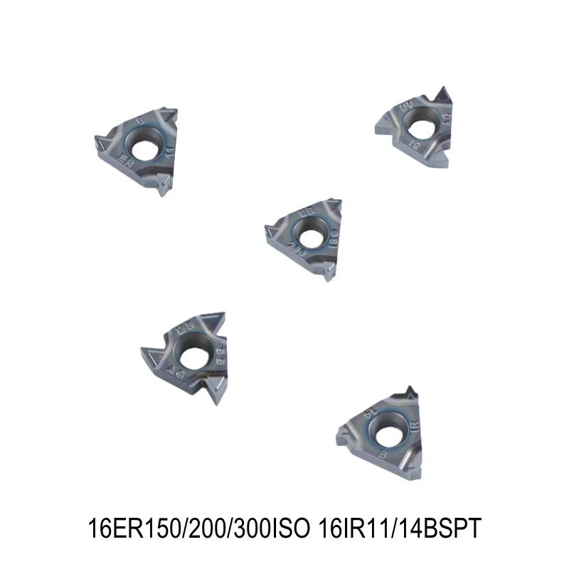 

16ER150/200/300ISO 16IR11/14BSPT Internal Tool Carbide Insert High Quality Lathe Tool CNC Steel Processing Turning Insert
