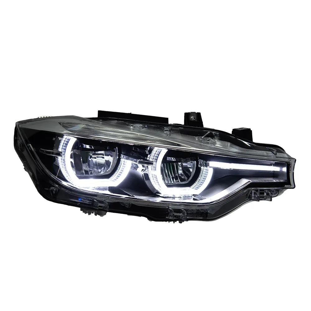 Specialized 2012-2019 for F30 Xenon Modified Spoon-Shaped Headlight Assembly Led Turn Signal Accessories 12V