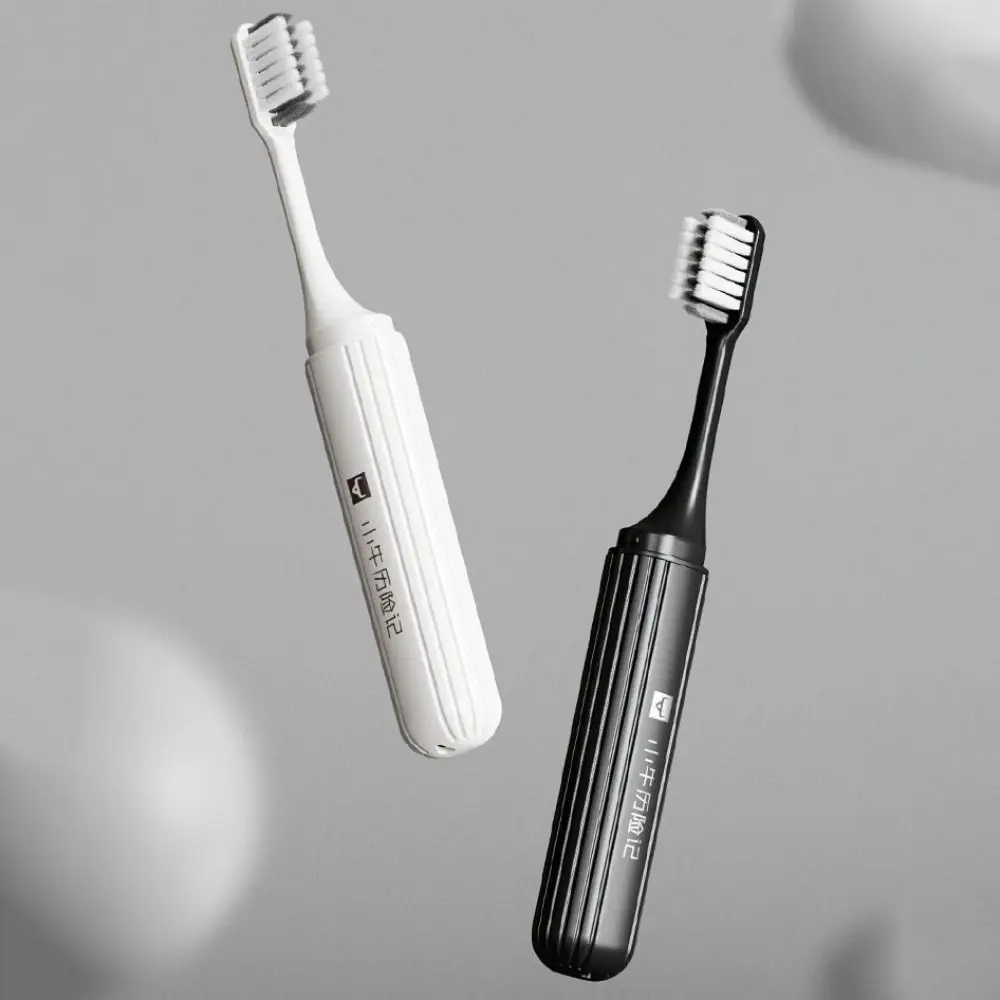 

3Pcs Foldable Orthodontic Toothbrush Head Flat Inter-Dental Soft-bristled Single Brush Deep Cleaning Gingival Sensitivity