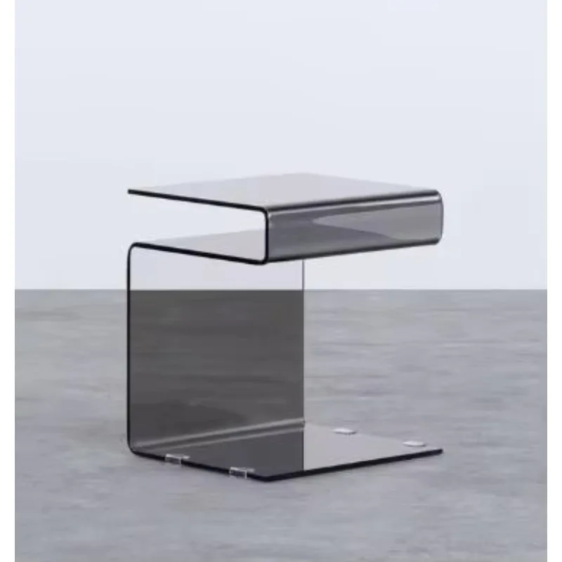 Factory Price S Shaped Colorful Home Magazine Rack Bookshelf Storage Acrylic Coffee Table