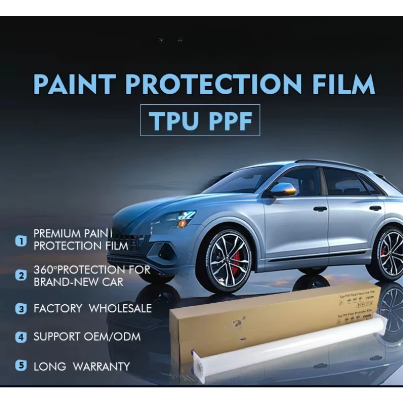 Color Change Car Wrap Film TPU PPF Gloss Matte Satin Metallic Self Healing Hydrophobic Paint Protection Source Factory