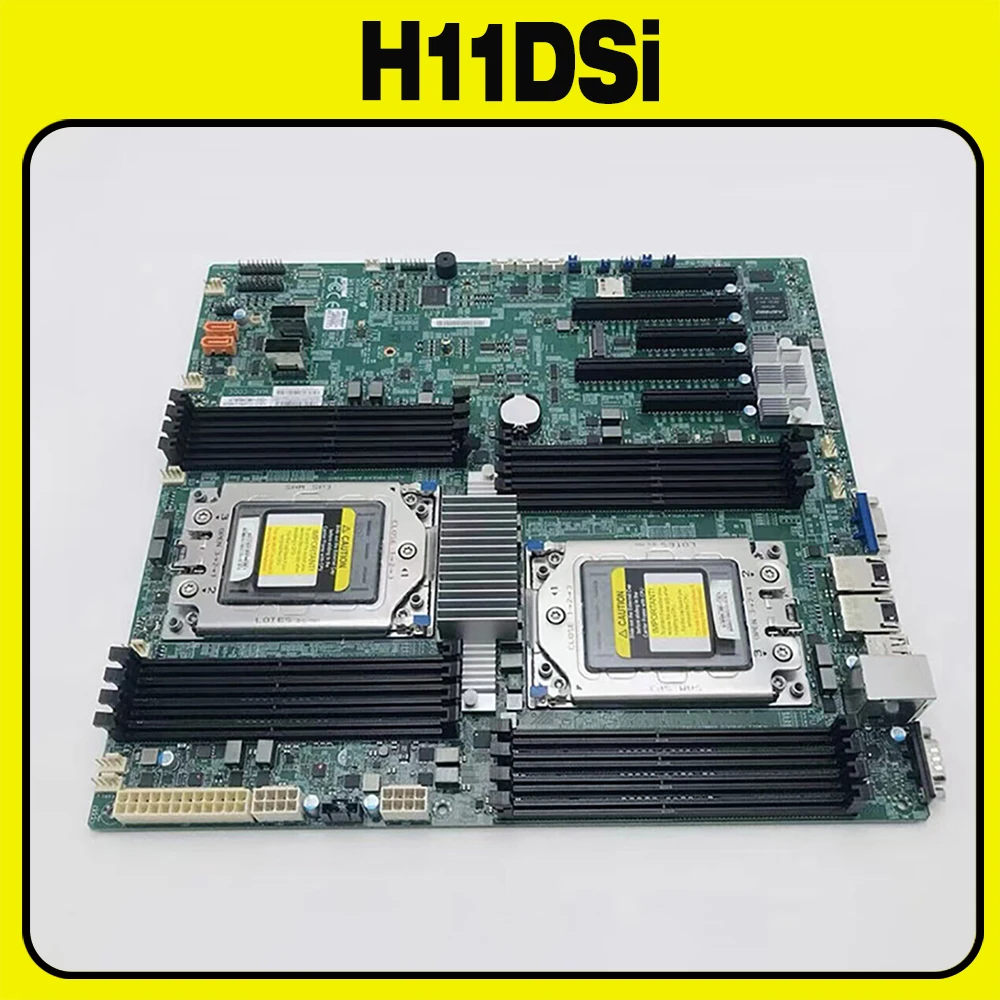 H11DSi For Supermicro dual-circuit motherboard support AMD EPYC REV2.0 support 7302/7702 IPFS H11DSI