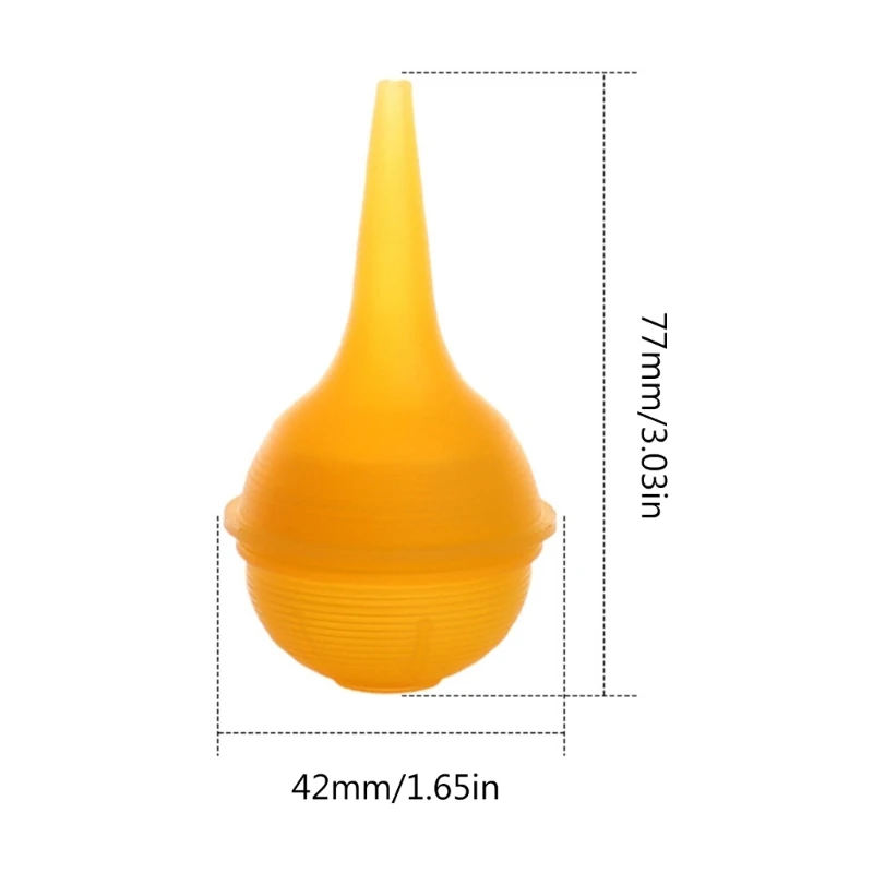 Baby Nasal Aspirator Nose Aspirator Vacuum Suction Nose Cleaner with Soft Silicone Nozzle Hand Squeeze Snot Remover