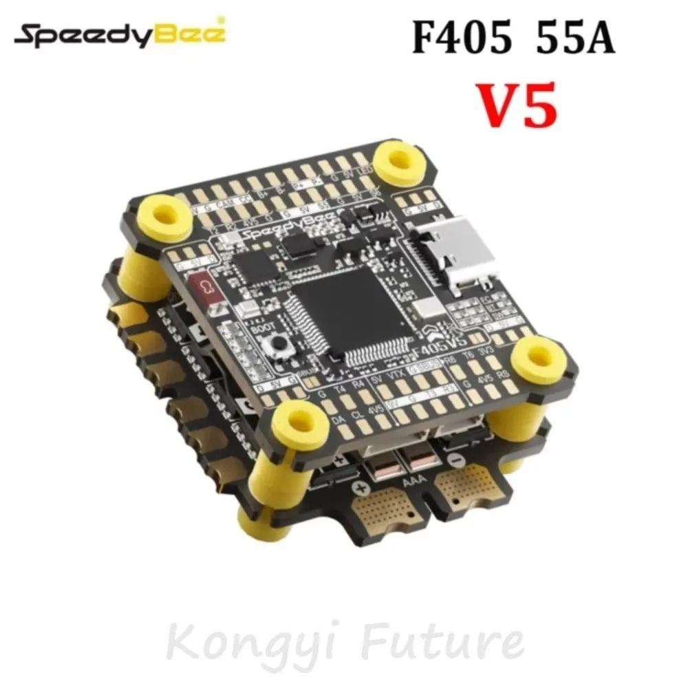 BoMsSpeedyBee F405 V5 OX32 55A 30x30 FC ESC Stack ICM42688P Bluetooth For RC FPV Freestyle Racing Drones DIY